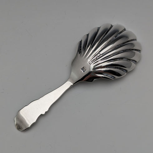 1899 年英國古董純銀茶盒湯匙喬治傑克森和大衛富勒頓